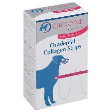 OROZYME Collagen Strips S - Kolagenowe paski do żucia dla psów Higiena jamy ustnej