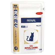 ROYAL CANIN Vet Diet Cat Renal RÓŻNE SMAKI saszetka 12x85g 