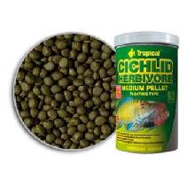 TROPICAL Cichlid Herbivore Medium Pellet pokarm dla pielęgnic