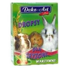 DAKO ART Dropsy warzywne dla gryzoni 75g