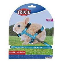 TRIXIE Szelki dla malego króliczka z motywem regulowane 20-33cm