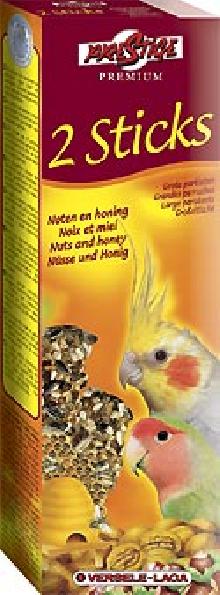 Versele-Laga Stick Large Parakeets Nuts&Honey kolby orzechowo-miodowe dla średnich papug 