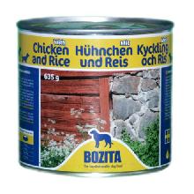 BOZITA Dog kurczak z ryżem puszka 635g