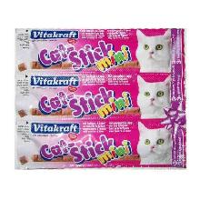 VITAKRAFT Cat Stick Mini kabanosy o różnych smakach 3szt.