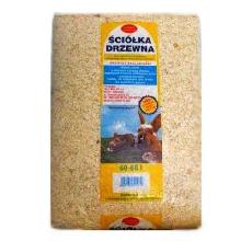 DOMUS trociny naturalne grube - ściółka dla zwierząt 12/60 litrów