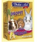 DAKO ART Dropsy miodowe dla gryzoni 75g