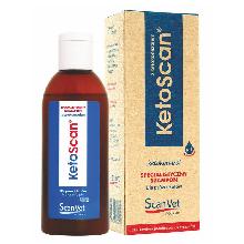 ScanVet KetoScan specjalistyczny szampon dla psów i kotów do skóry suchej i łuszczącej się 100ml