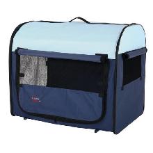 TRIXIE TCamp Box transportowy nylonowy dla kota lub małego psa, 47cm