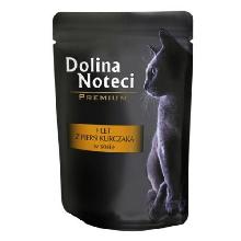 DOLINA NOTECI Filet z piersi kurczaka karma dla kotów saszetka 85g
