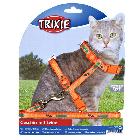 TRIXIE szelki dla kota ze smyczą regulowane miękkie