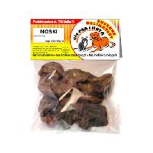 Suszone noski 100g przysmak dla psa