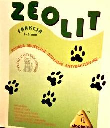 ZEOLIT Podłoże sanitarne dla kotów, ptaków, terrarium 5kg