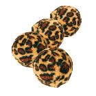 TRIXIE piłeczki LEOPARD dla kota 3,5cm 4szt.
