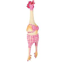 TRIXIE kurka lateksowa w różowym bikini 48cm