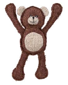 TRIXIE zabawka jutowa miś wydający dźwięk 25 cm