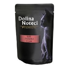 DOLINA NOTECI Filet z łososia karma dla kotów saszetka 85g