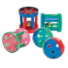 TRIXIE piłka lub rolka z dzwonkiem 4.5cm
