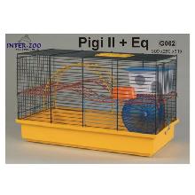 Inter-Zoo klatka dla chomika Pigi II z wyposażeniem