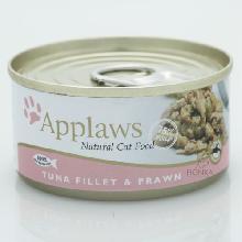 APPLAWS Tuna & Prawn karma dla kotów Tuńczyk z krewetkami puszka