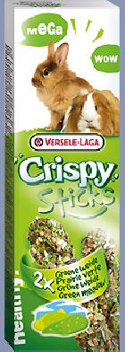 VERSELE-LAGA Mega Sticks kolby Zielona Łąka dla królików i świnek morskich