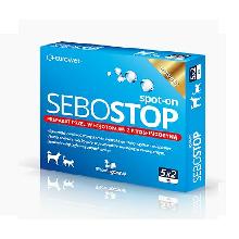Eurowet SEBOSTOP SPOT ON preparat przeciw łojotokowi krople 5x2ml