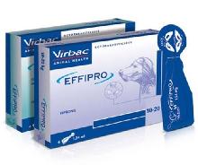 VIRBAC Effipro M krople na pchły i kleszcze dla psów 10-20kg