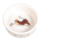 TRIXIE miska ceramiczna dla kota z motywem 0,2l