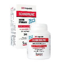 Scanomune preparat zwiększający odporność dla psów i kotów 30 kaps.