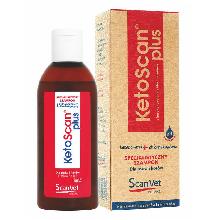 ScanVet KetoScan PLUS specjalistyczny szampon dla psów i kotów do skóry suchej i łuszczącej się 100ml