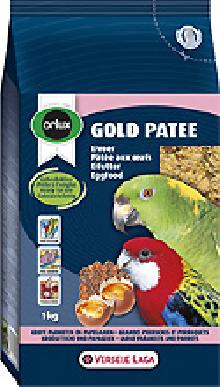 Orlux Gold Patee Large Parakeets & Parrots wilgotny pokarm jajeczny dla średnich i dużych papug