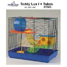 Inter-Zoo klatka dla chomika Teddy Lux - GINO 1 z tunelami