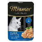 MIAMOR Feine Filets filety mięsne dla kota Tuńczyk+Krab 100g sasz.