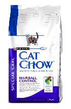 Purina CAT CHOW Hairball Control karma dla kotów z odkłaczaczem 